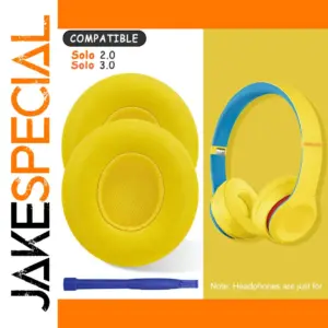 Yellow Earpads for Beats Solo 2 and 3