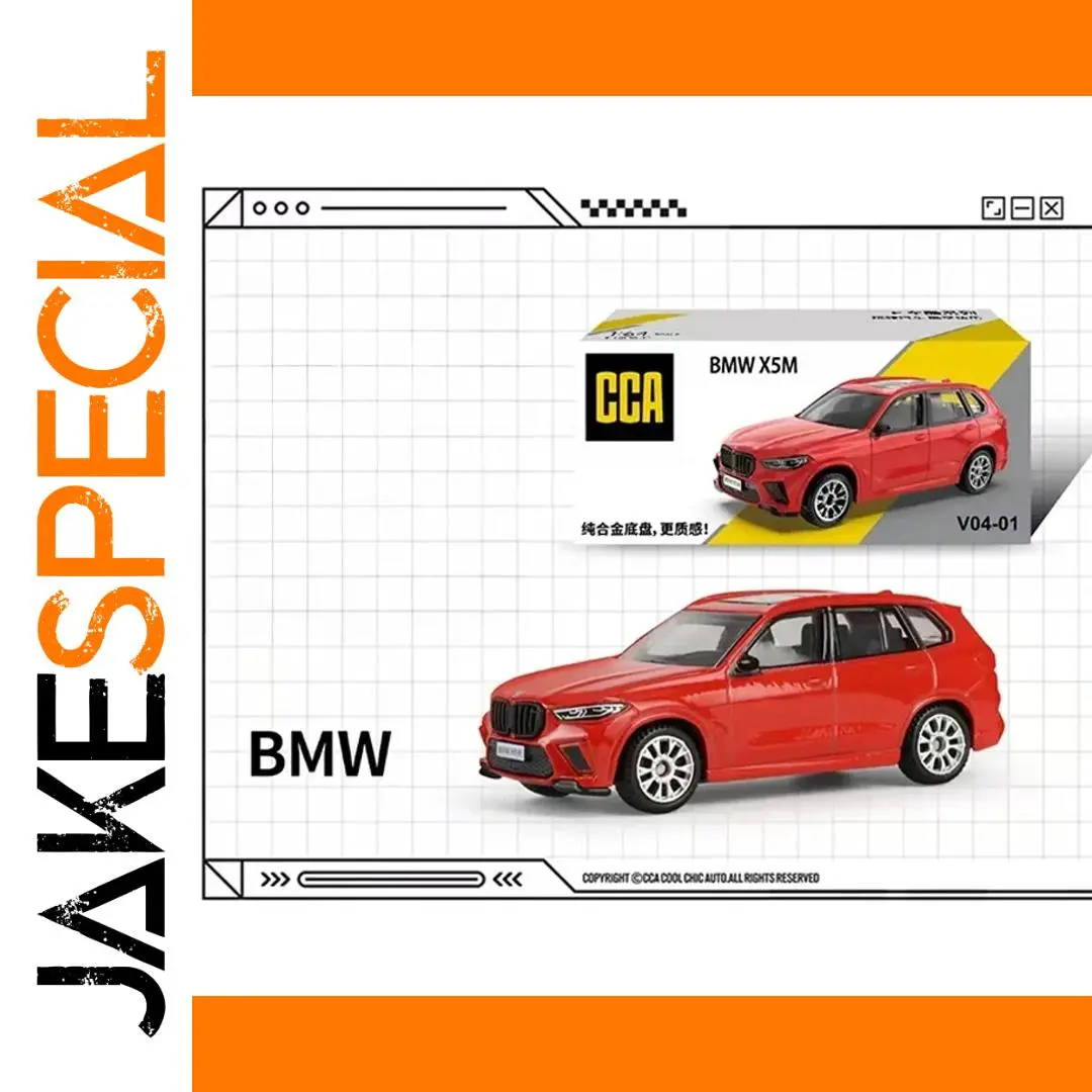 CCA 1:64 Scale BMW X5M Model Car Red 1 CCA 1:64 Scale BMW X5M Model Car Red