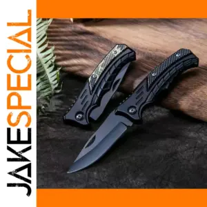 Folding Camping Knife with Serrated Blade