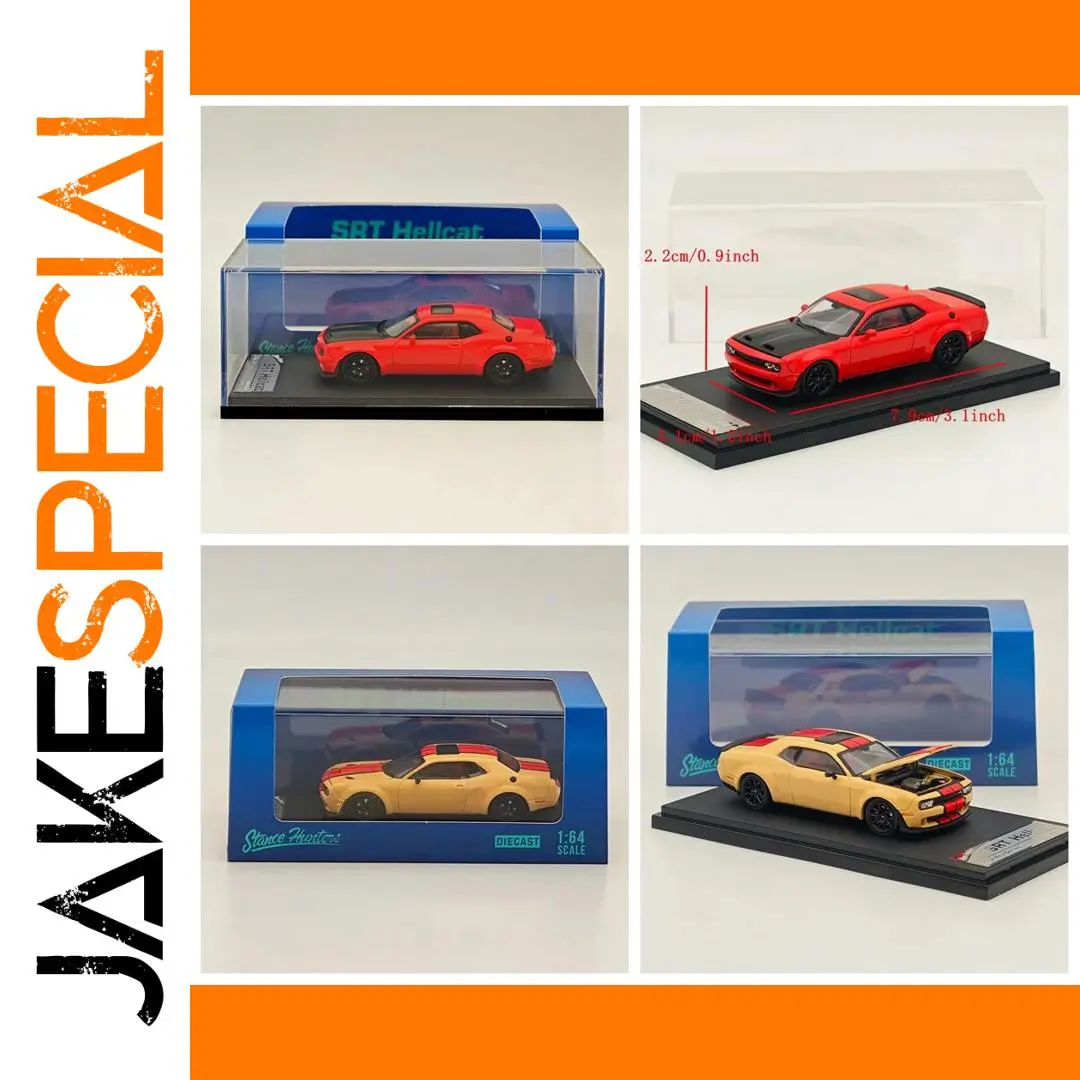 SRT Hellcat Diecast Model Cars Set 1:64 1 SRT Hellcat Diecast Model Cars Set 1:64