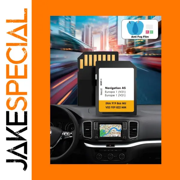 SD GPS Maps Card for VW Navigation V21 32GB