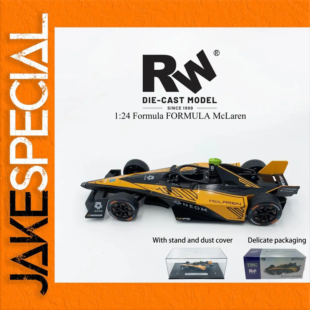 McLaren Formula Car Die-Cast Model 1:24 Scale 1 McLaren Formula Car Die-Cast Model 1:24 Scale