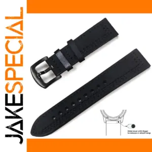 Vintage Leather Watchband 22cm for Smart Watches