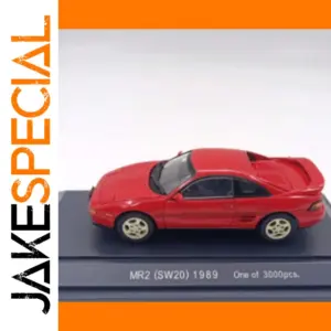 Ebbro 1989 MR2 SW20 Red Diecast Model 1:43 Scale