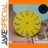 Vibrant Yellow 28.5mm Luminous Watch Dial