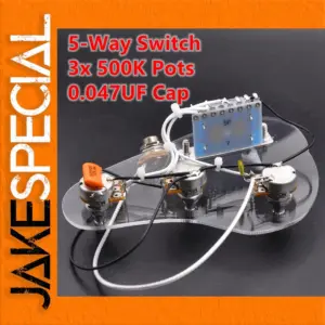 ST-Style Electric Guitar Wiring Harness Upgrade