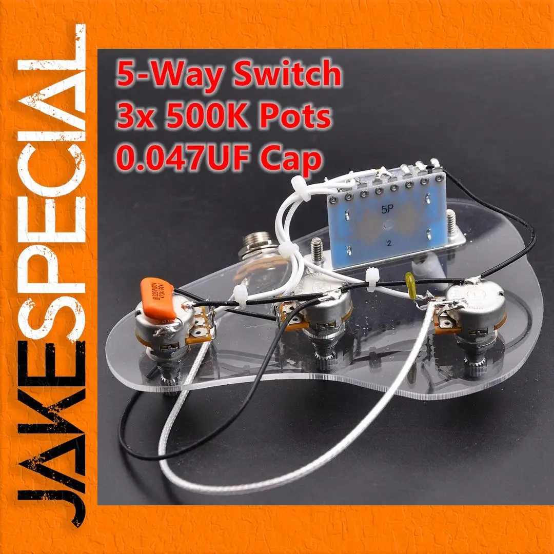 ST-Style Electric Guitar Wiring Harness Upgrade 1 ST-Style Electric Guitar Wiring Harness Upgrade