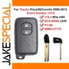 Toyota Smart Key for Prius, IQ, Corolla