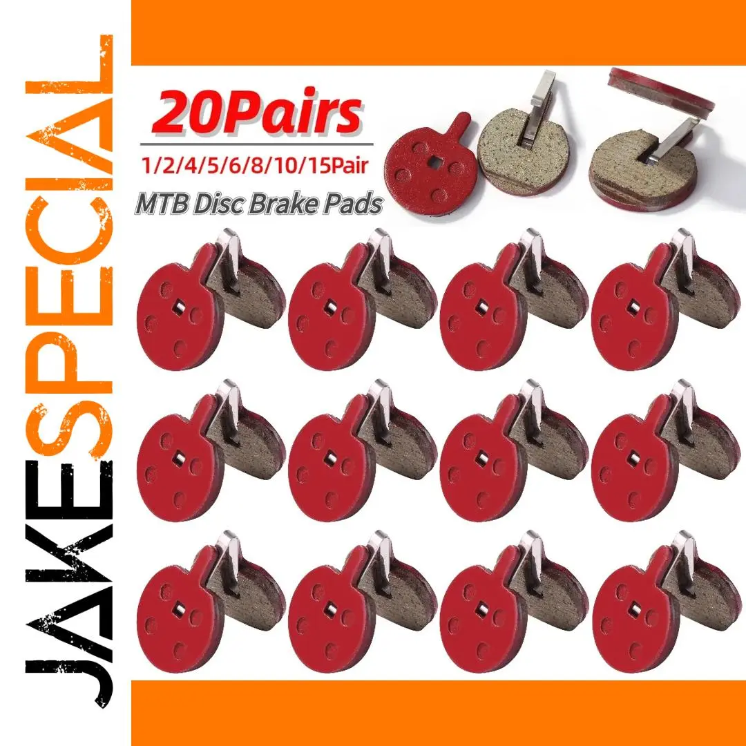 Semi-Metallic Disc Brake Pads for Mountain Bikes 1 Semi-Metallic Disc Brake Pads for Mountain Bikes