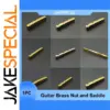 Multi-Size Brass Nut and Saddle for Guitars