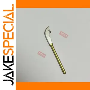 Golden Spear with Silver Blade Design