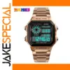 SKMEI 1335 Rose Gold Digital Sports Watch