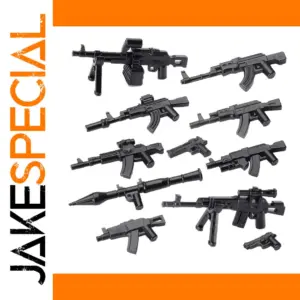 WWII Military Minifigure Toy Weapons Assortment