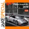 1:32 Scale Pagani Huayra BC Diecast Model