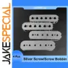 Chrome Humbucker Bobbin Set for Electric Guitars