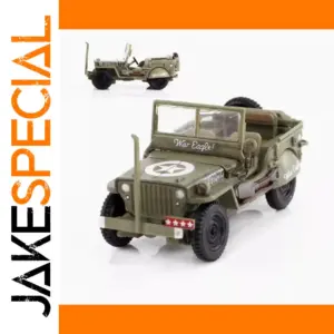 1/72 Scale Willis Jeep Military Model US 1945