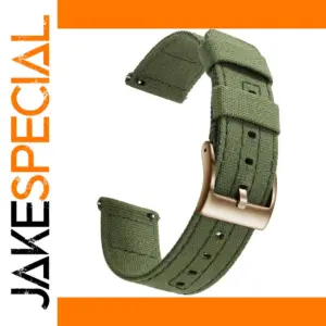 SAMCO Canvas Quick Release Watch Band 20mm 22mm