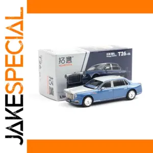 1/64 Scale Hongqi Guoli Diecast Car Model