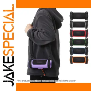 JBL Flip7 Silicone Protective Case in Purple