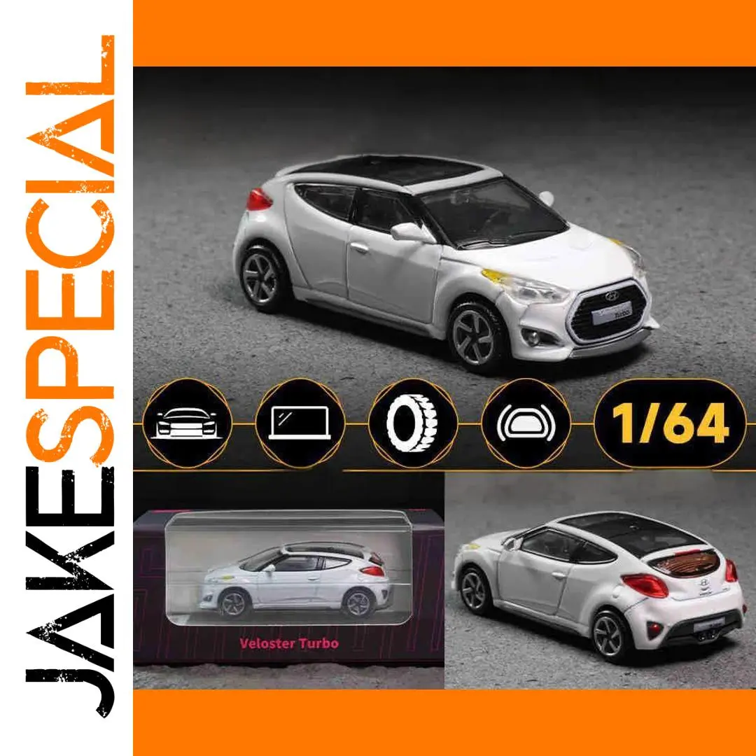 1:64 Scale Hyundai Veloster Turbo Diecast Model 1 1:64 Scale Hyundai Veloster Turbo Diecast Model