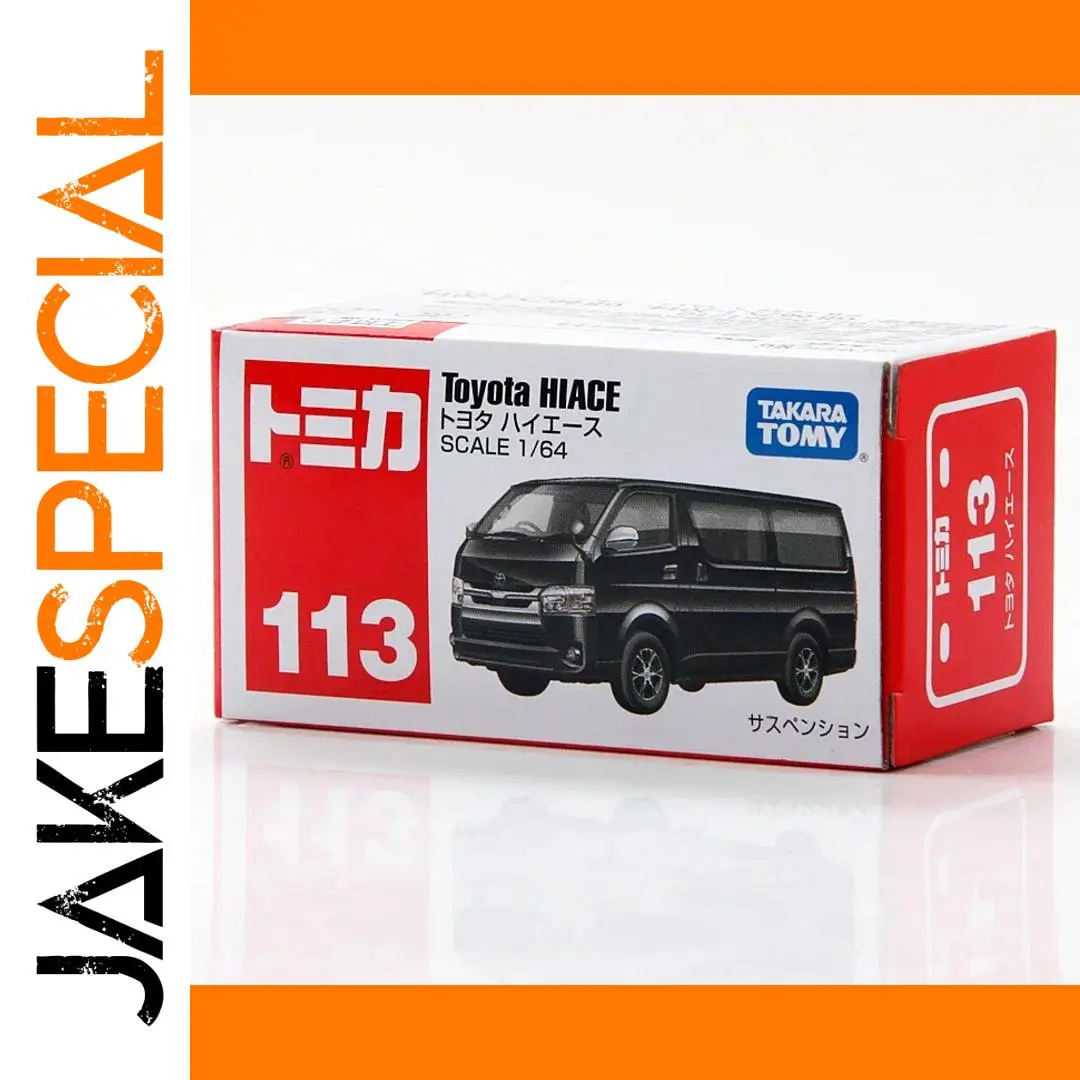 Takara Tomy Tomica 1/64 Toyota HIACE Diecast 1 Takara Tomy Tomica 1/64 Toyota HIACE Diecast