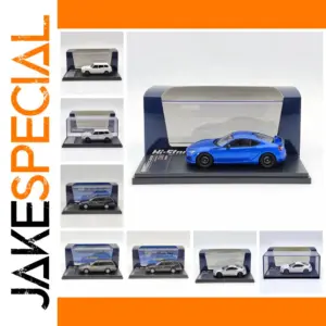 Hi Story 1:43 Blue Subaru STI Model Car