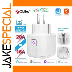 Tuya Smart Plug Zigbee EU 16A/20A Socket