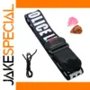 Vintage Police Guitar Strap with Picks Set