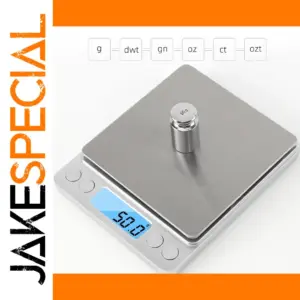 Digital Kitchen Scale 3kg Precision 0.1g