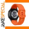 Vibrant Orange Silicone Band for Galaxy Watch