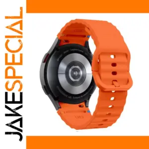 Vibrant Orange Silicone Band for Galaxy Watch