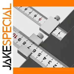 Woodworking Steel Ruler Positioning Limit Block