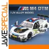 1:24 BMW M4 DTM Racing Car Model Diecast