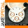 VK63 Movement 29mm Watch Dial with Copper Sub-dials