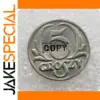1939 Poland 5 Grosze Replica Coin