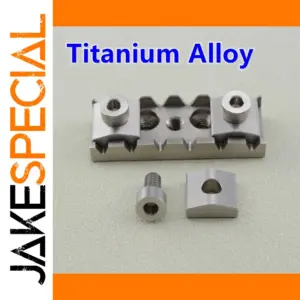 Titanium Alloy Locking Nut for Guitar Bridge