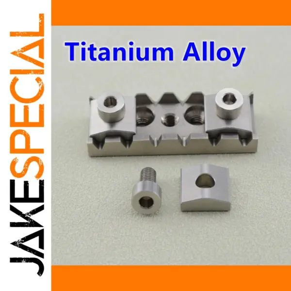 Titanium Alloy Locking Nut for Guitar Bridge