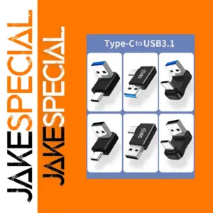 USB C to USB A Adapter for Fast Data Transfer