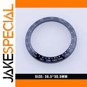 Ceramic Watch Bezel Insert 38.5mm x 30.5mm