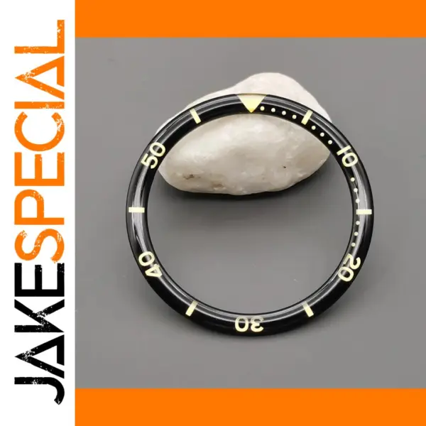 39mm Black Resin Aluminium Bezel Insert for SKX 6105 6309
