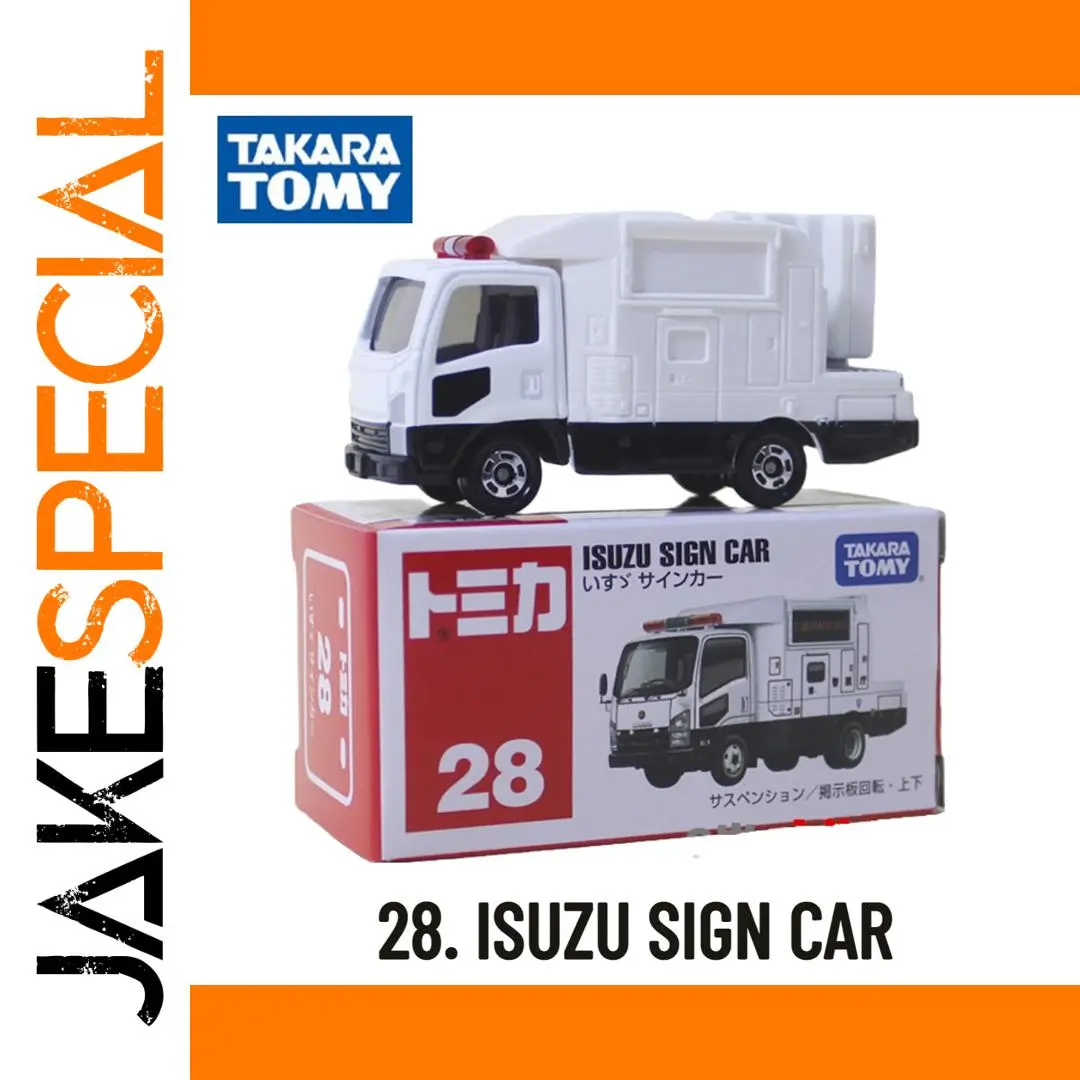 Takara Tomy Isuzu Sign Car 1:87 Scale Model 1 Takara Tomy Isuzu Sign Car 1:87 Scale Model