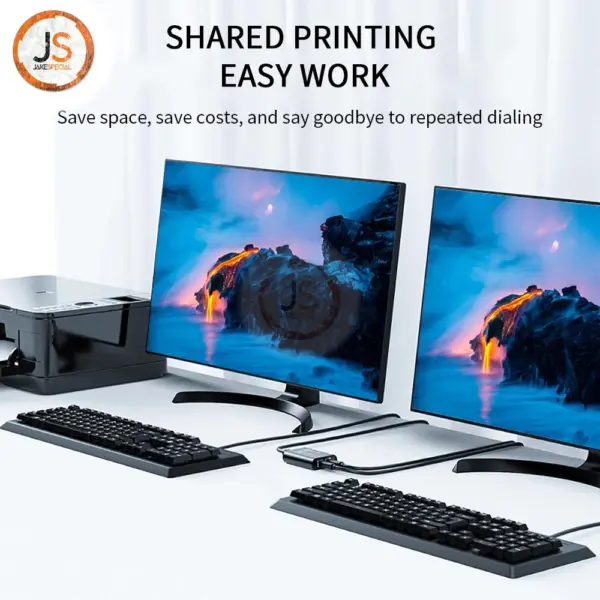 USB Printer Splitter with KVM Switching - Image 3