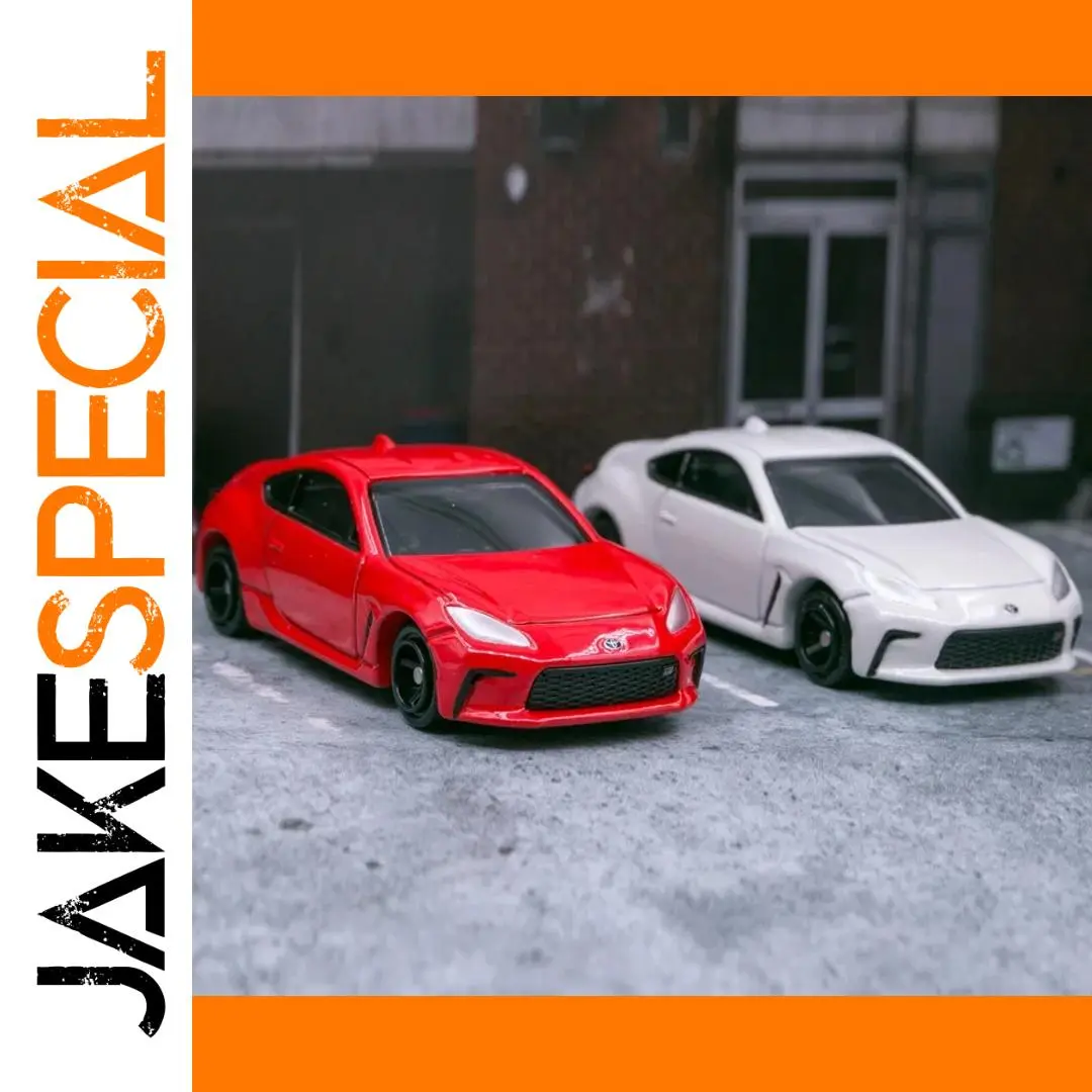 Toyota GR 86 Diecast Car Model Red or White 1 Toyota GR 86 Diecast Car Model Red or White