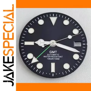 28.5mm GMT Watch Dial for NH34 NH35 Movement