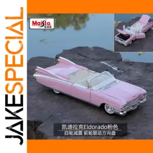 Maisto 1:18 Pink 1959 Cadillac Diecast Model