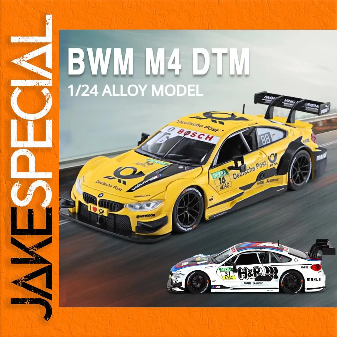BMW M4 DTM 1:24 Scale Diecast Model Car 1 BMW M4 DTM 1:24 Scale Diecast Model Car