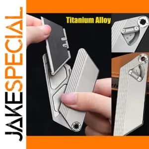 Original TC4 Titanium Utility Knife EDC Gadget