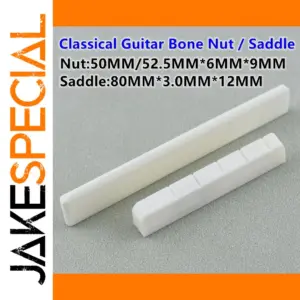 Classical Guitar Bone Nut/Saddle 50MM/52.5MM