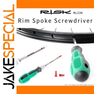 RISK Rim Spoke Screwdriver for Bicycle Repairs