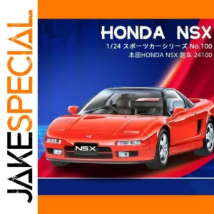 1:24 Red Honda Acura NSX MK1 Diecast Model